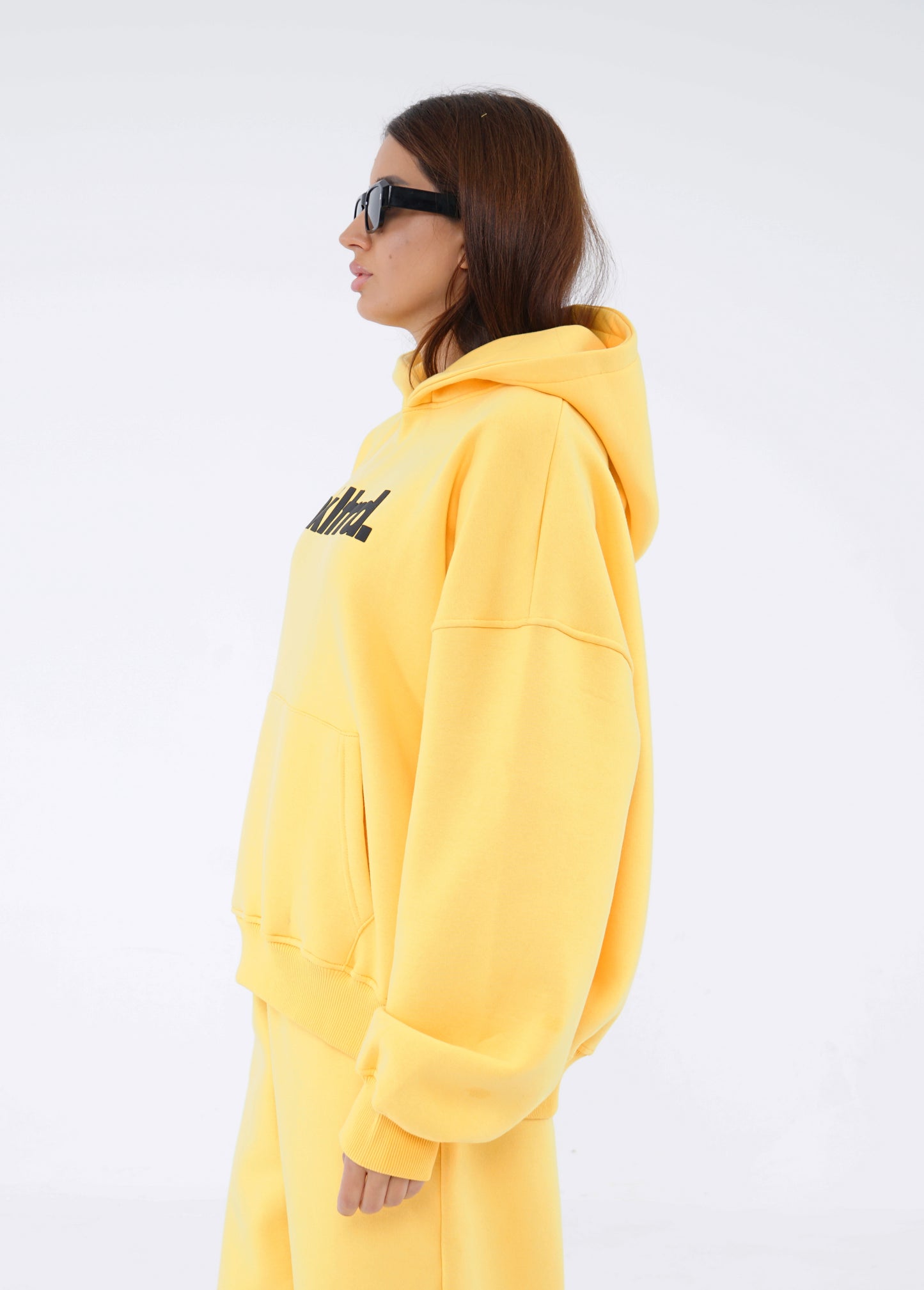 A-Yellow signature hoodie